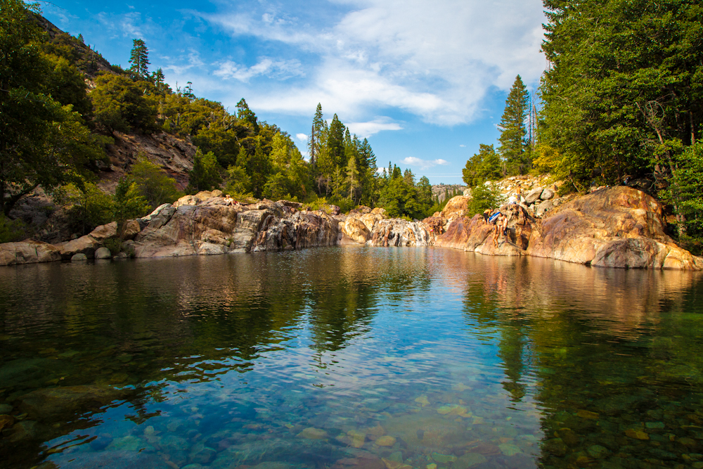 Swimming Holes of California Emerald Pools (Upper)(North Fork Yuba River)