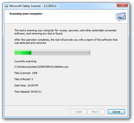 Microsoft Safety Scanner Msert Downloads