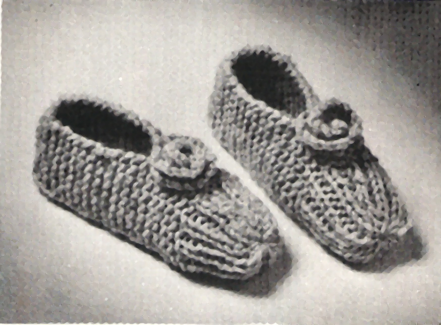 Vintage Knit Crochet Shop Talk: Learn to Knit, Coats Clarks Book 190