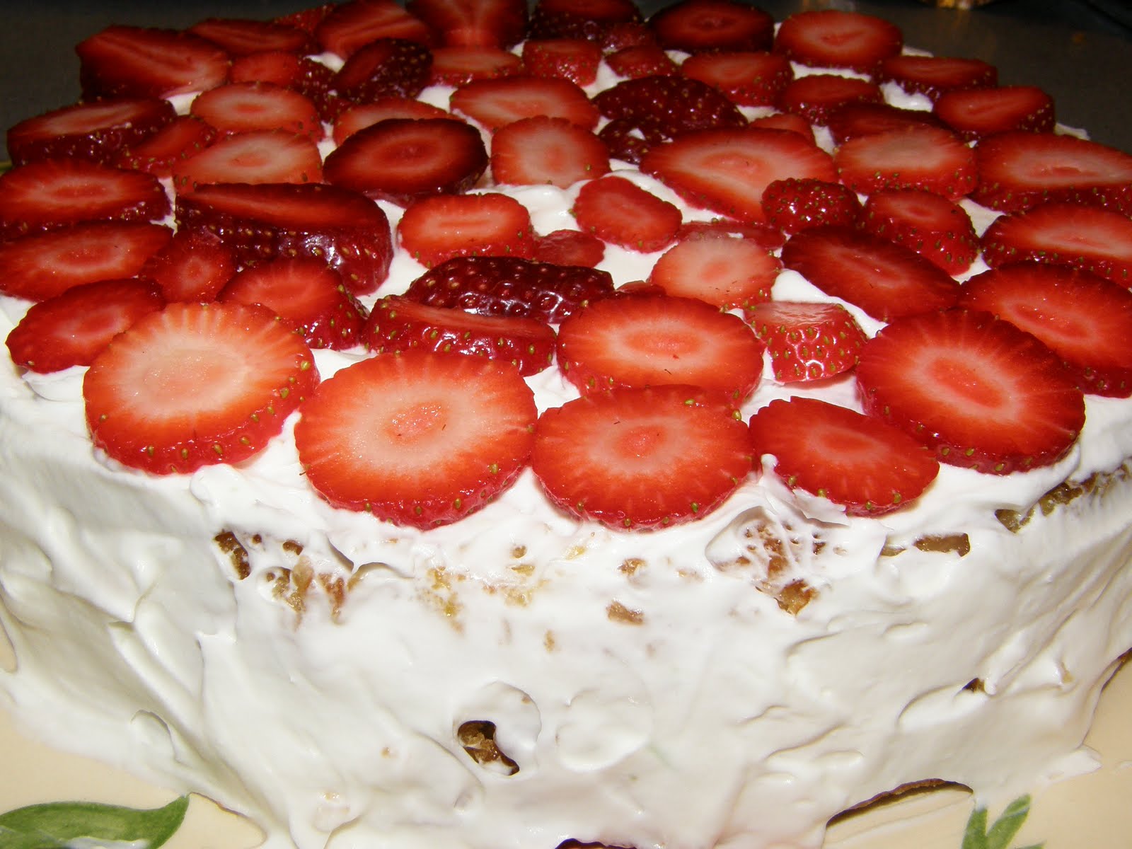whip cream cake