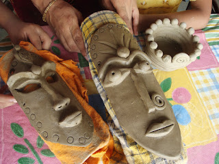 Terracotta Mask