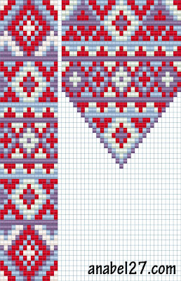 схемы бисер бисероплетение гердан гайтан ткачество bead pattern loom