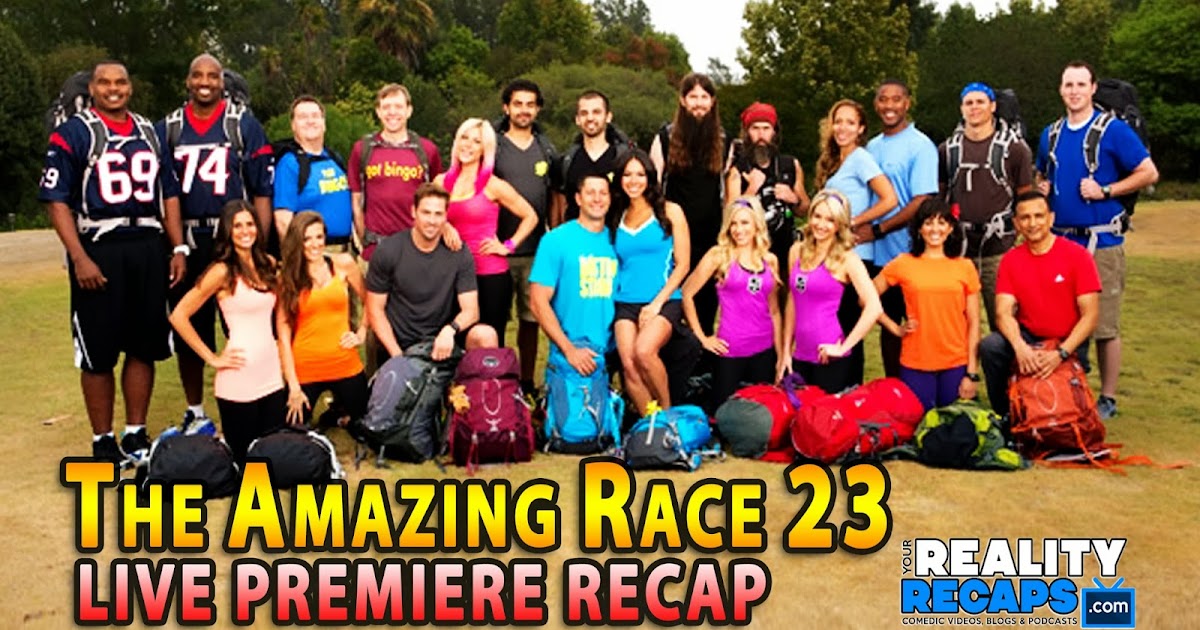 Your Reality Recaps The Amazing Race 23 Premiere Episode Recap