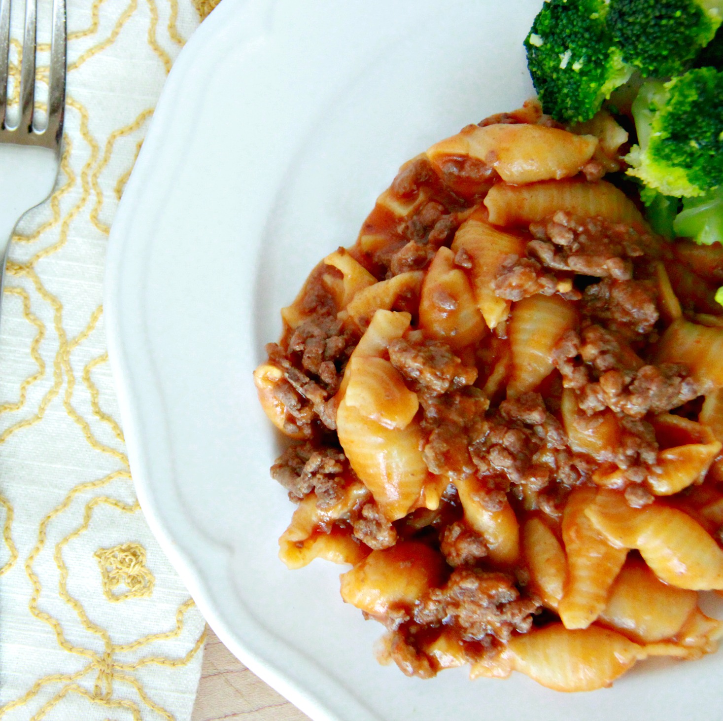 Larissa Another Day Slow Cooker Saturday Cheeseburger Pasta