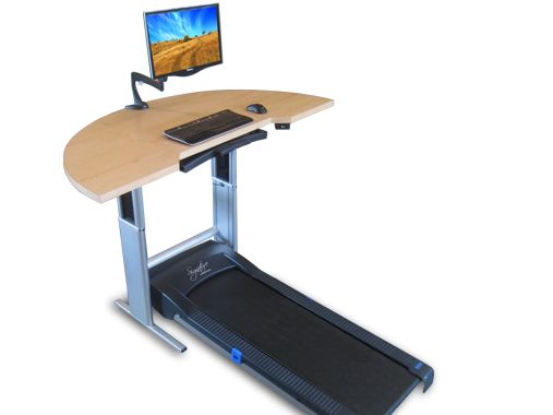 The World At Your Finger Desk Workstation For Fitness Freaks And