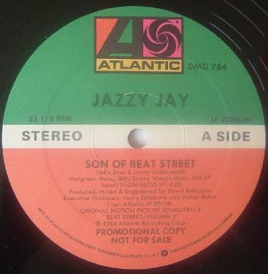 Jazzy Jay / La La ‎– Son Of Beat Street / Into The Night (VLS) (1984) (320 kbps)