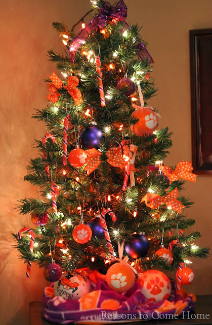 Clemson Christmas Tree