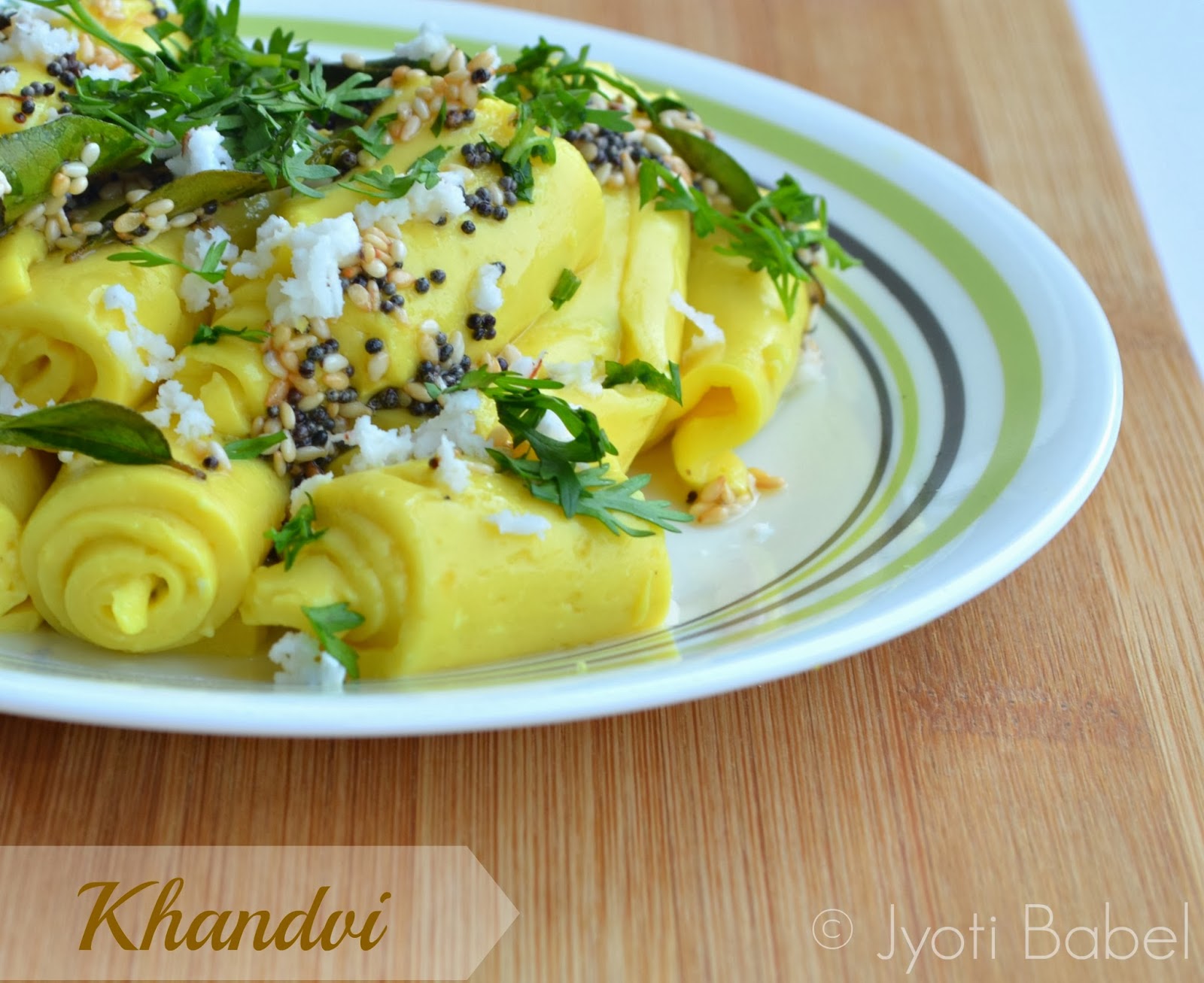 Jyoti's Pages Khandvi Recipe How to Make Khandvi Savoury Chickpea