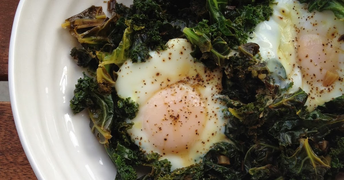 Chelsea's Health kale & eggs