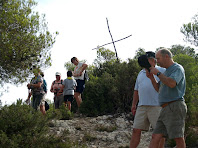 Esmorzant al Coll de la Llebre Esmorzant al Coll de la Llebre