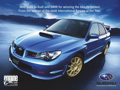 Great Car Ads from BMW Audi and Subaru