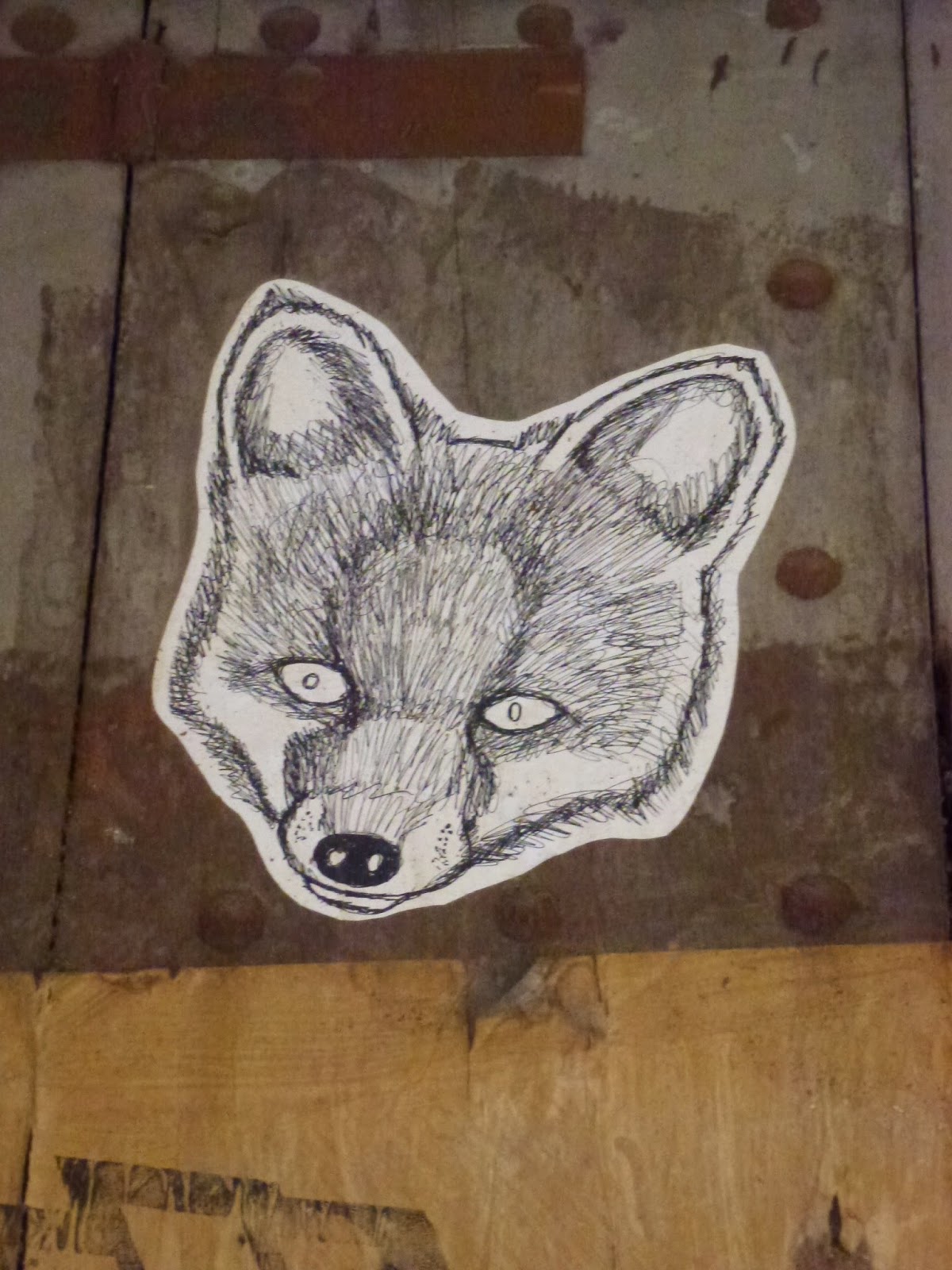 Der Fuchs, Barcelona, Streetart, Urbanart, Graffiti