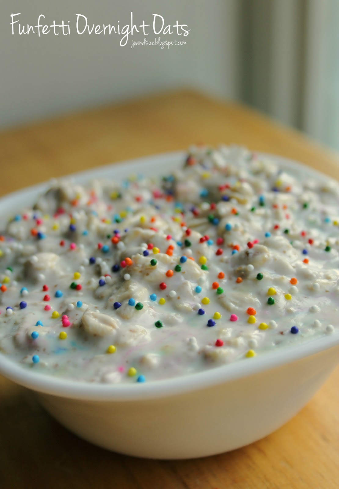 Jo and Sue Funfetti Overnight Oats