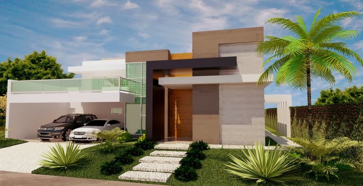 ideias jardins moradias:Fotos e dicas de fachadas de casas sem telhado ideias jardins moradias:Fotos e dicas de fachadas de casas sem telhado