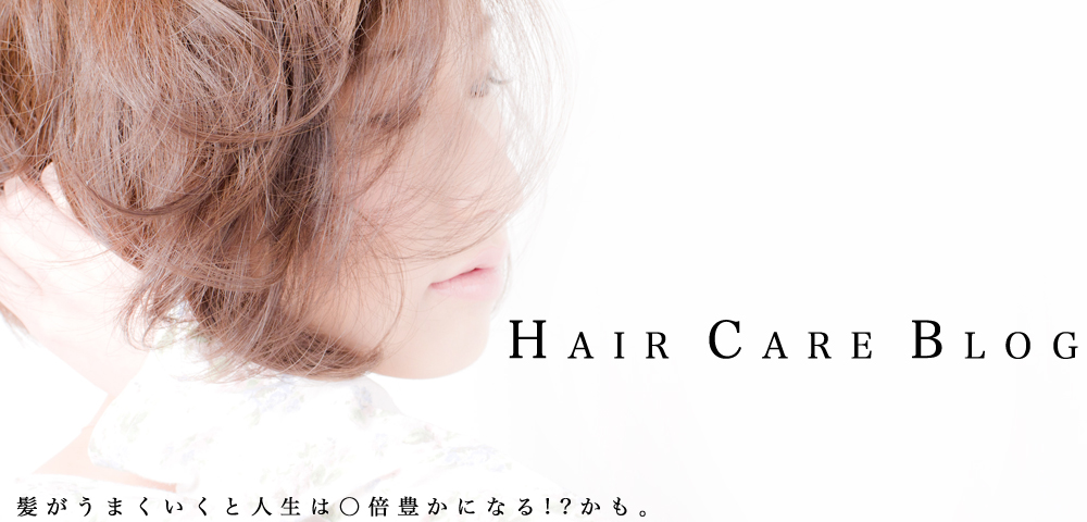 HAIR CARE BLOG ｜ 荒巻充のヘアケア、ヘアアレンジに関するブログ【浦和の美容室トライベッカ】