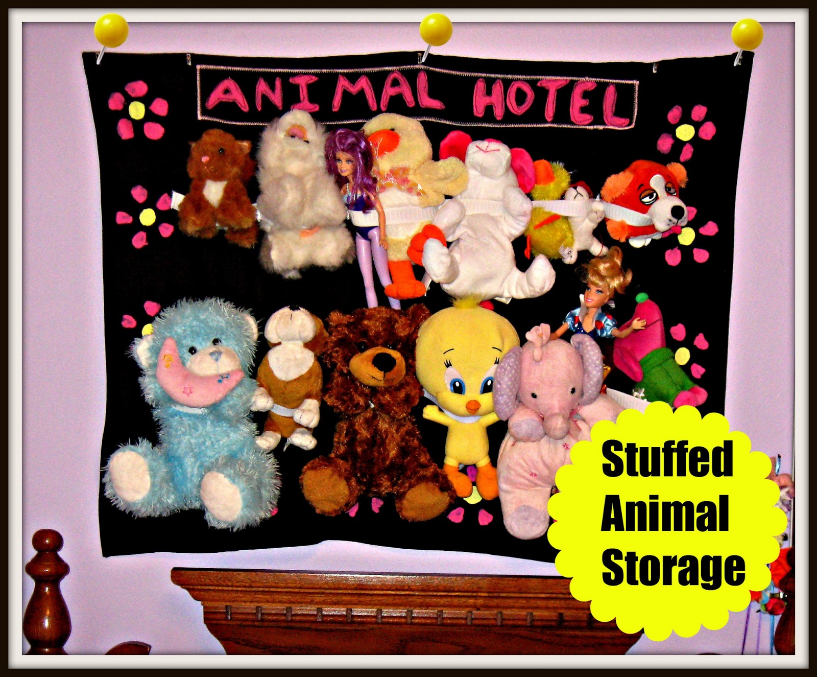 Gina's Craft Corner Stuffed Animal Storage