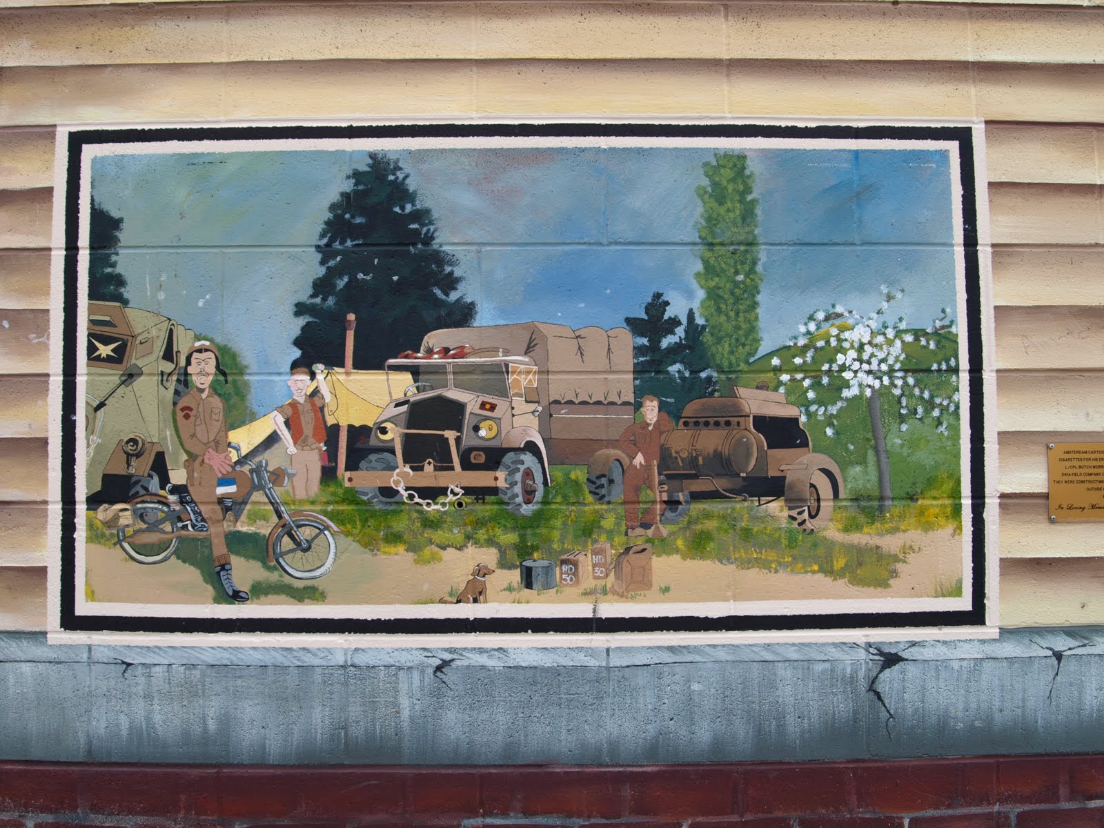 Downtown Vernon Art Murals A New Day, A Different Way