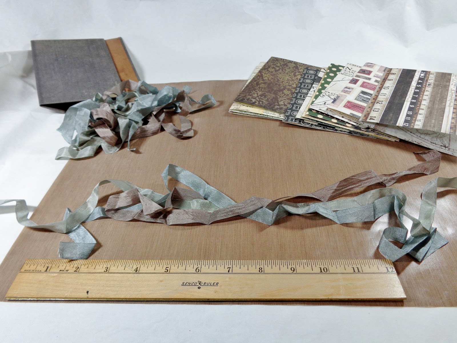 starrgazer creates Junk Book Ribbon Binding Tutorial