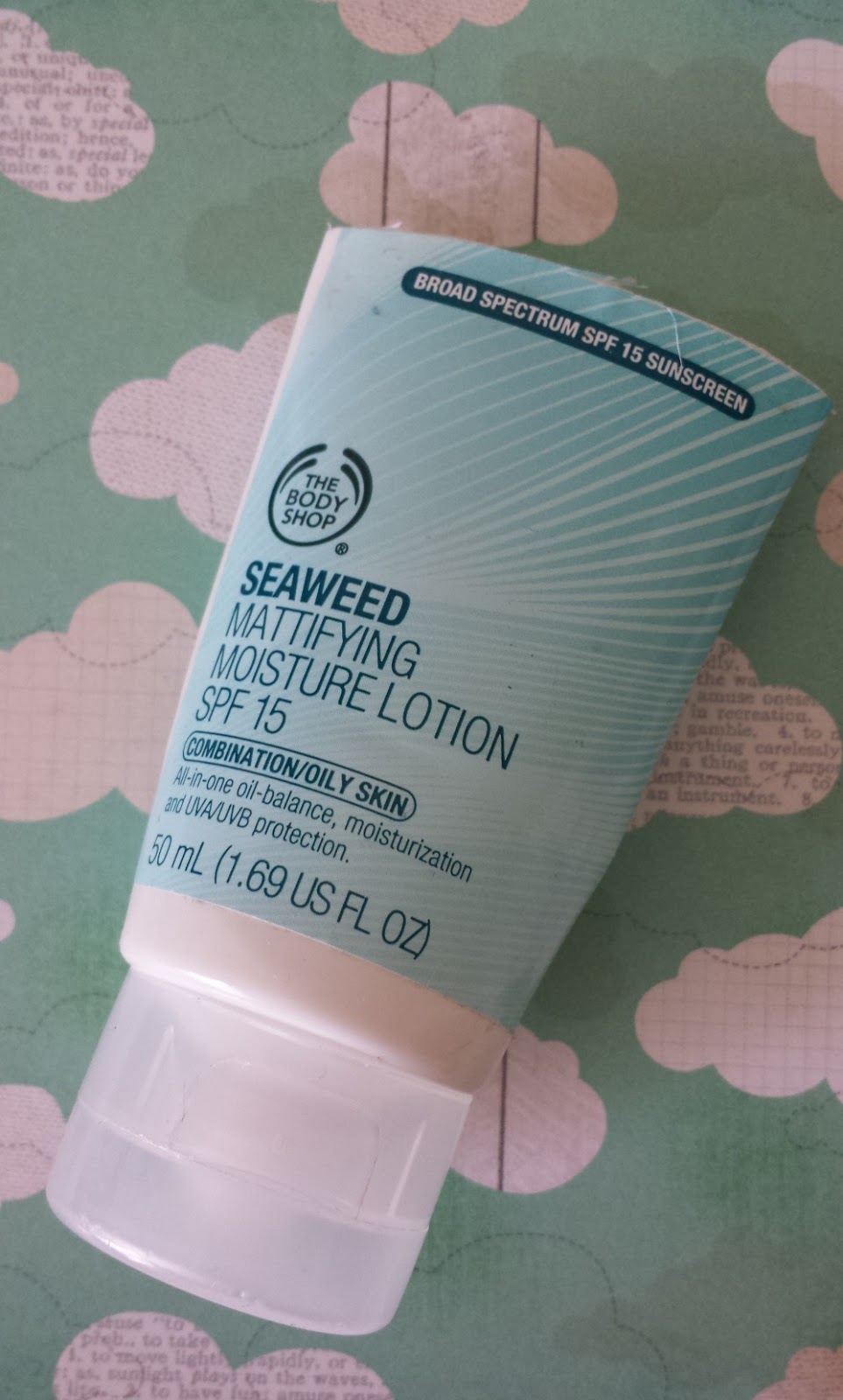 REVIEW┊The Body Shop Seaweed Mattifying Moisture Lotion SPF 15 Makeup