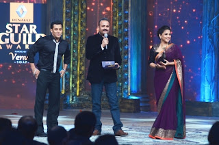 Salman Khan at Renault Star Guild Awards 2013