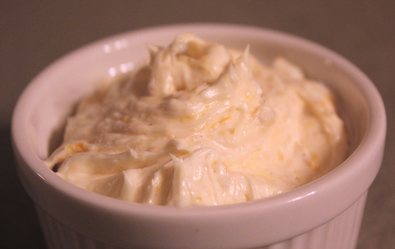 A Fancy for Food Whipped Orange Nutmeg Butter