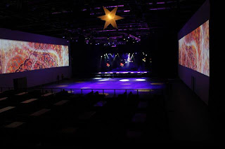 Инсталляция проекторов Panasonic на «Евровидении 2012»