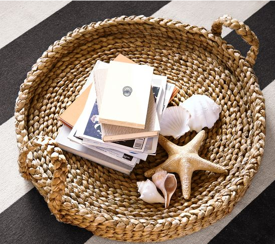 Grace Langdon Art Diy Pottery Barn Beachcomber Round Tray