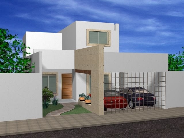 Decoración Minimalista y Contemporánea: Fachadas Minimalistas VI