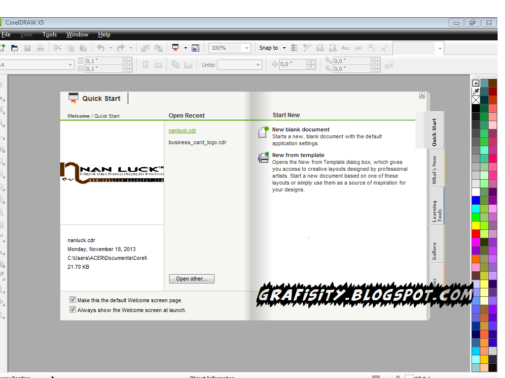 Corel Tutorial Adalah | tutorial membuat teks efek glossy Corel Tutorial Adalah | tutorial membuat teks efek glossy