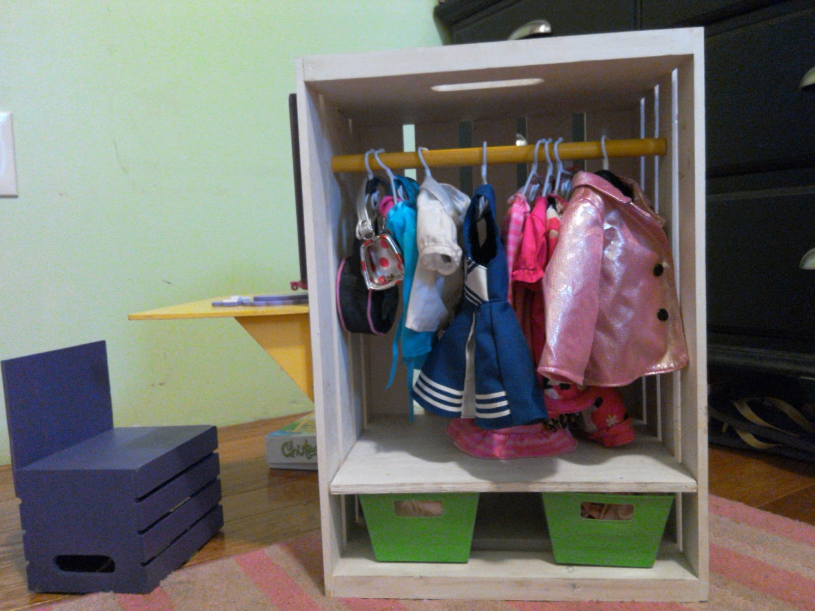 diy doll closet