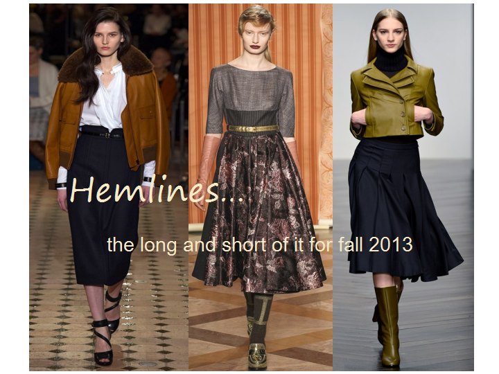 plein air Hemlines The Long and Short of it