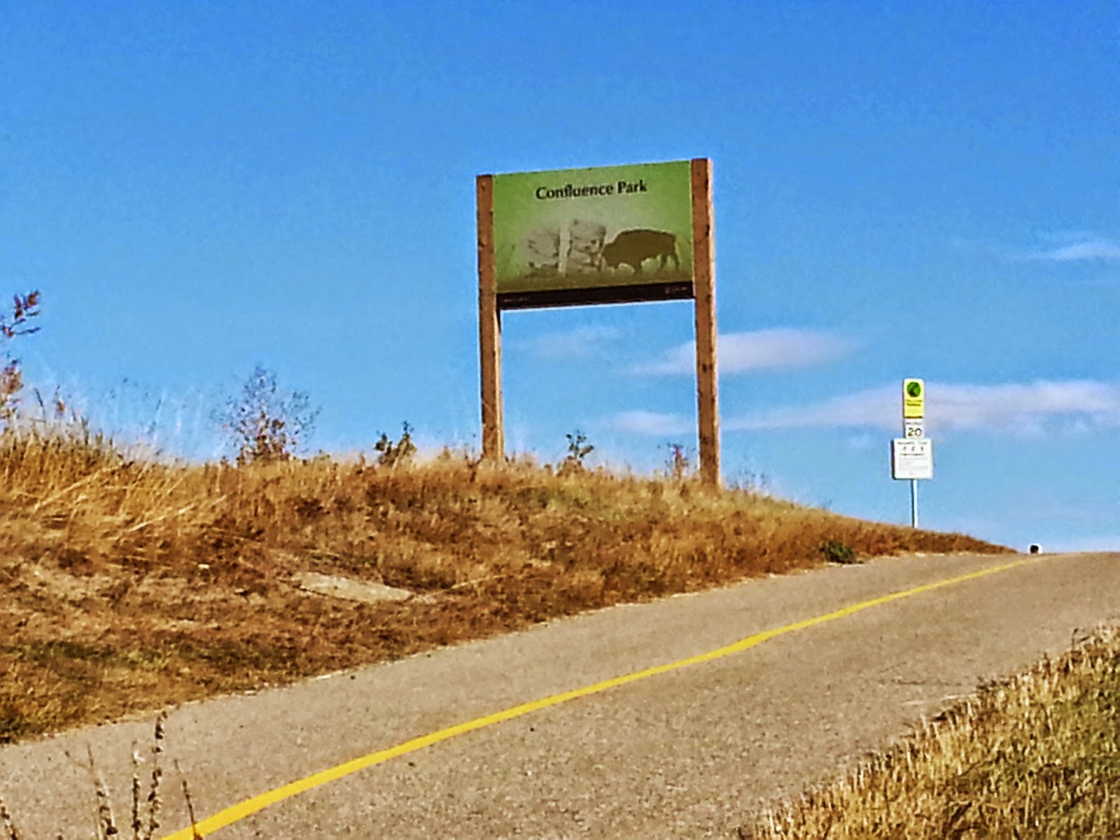 Biking West Nose Creek Trail (Confluence Park), Calgary Play Outside