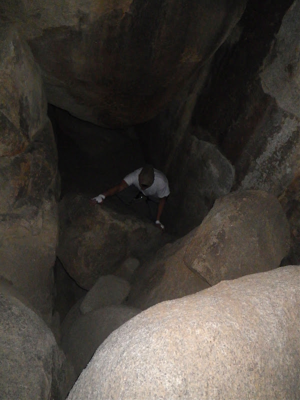 David Stillman "Chasm of Doom" cave system, Joshua Tree National Park