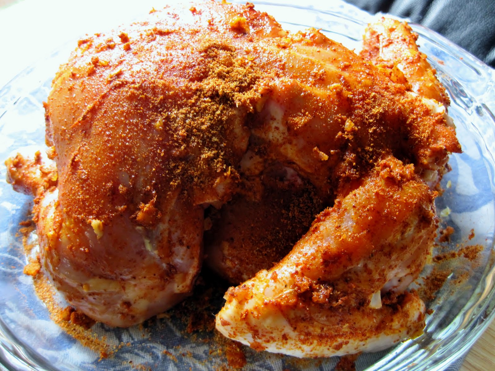 Hinna's Kitchen Adventures How To Marinate a Whole Chicken with a Dry Rub