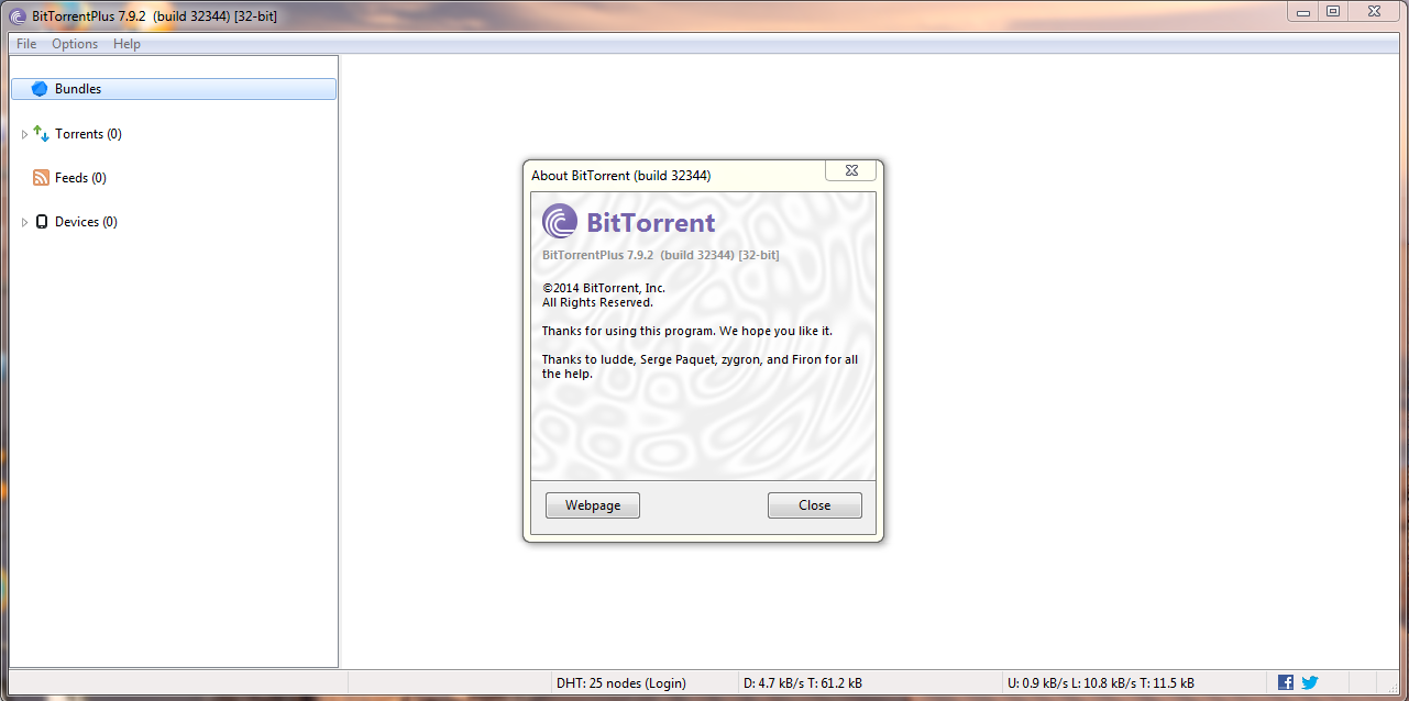 BitTorrent Plus 7.9.2 Build 32344 is Here