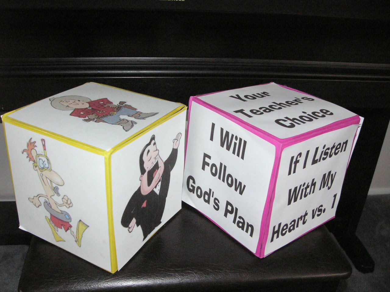 Camille's Primary Ideas Review Dice