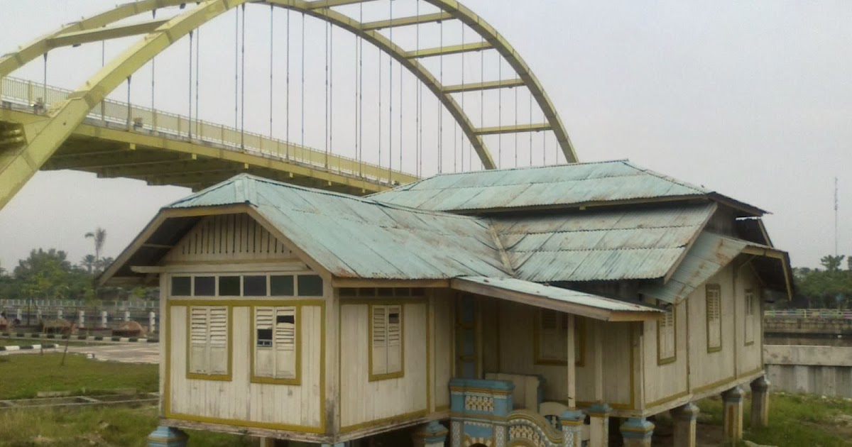 Rumah Panggung di Tepi Sungai Siak Jadi Cagar Budaya ...