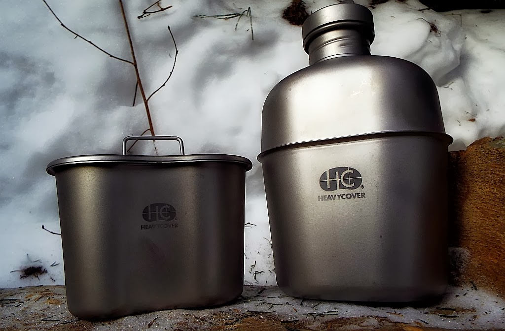American Grouch Titanium Canteen from Heavy Cover