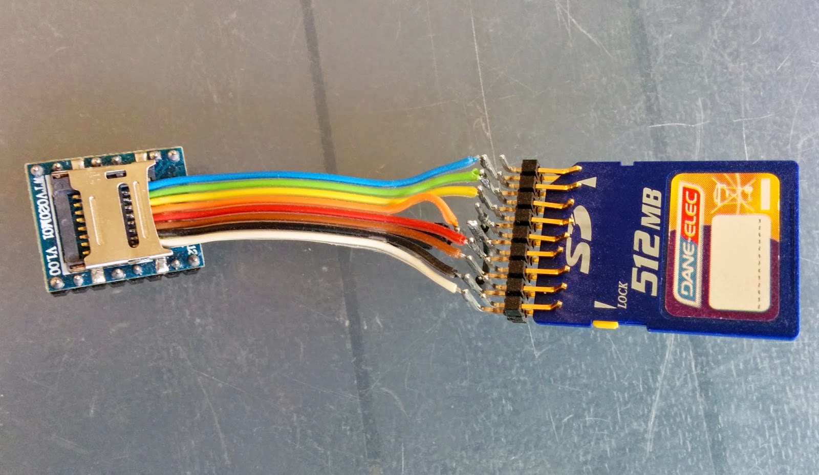 Embedded Innovation WTV020SD Regular SD Card hack