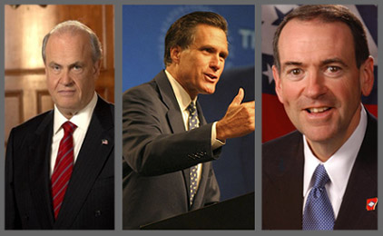 Huckabee, Thompson, Romney