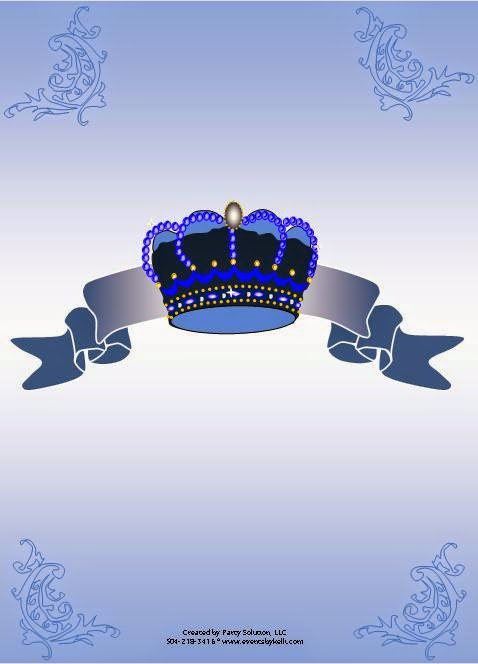 Solutions...Event Design by Kelly: Royal Prince Baby Shower Invitations