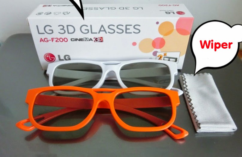 LG Cinema Polarized 3D Glasses AGF200 for Xiaomi Mi TV 2 11street