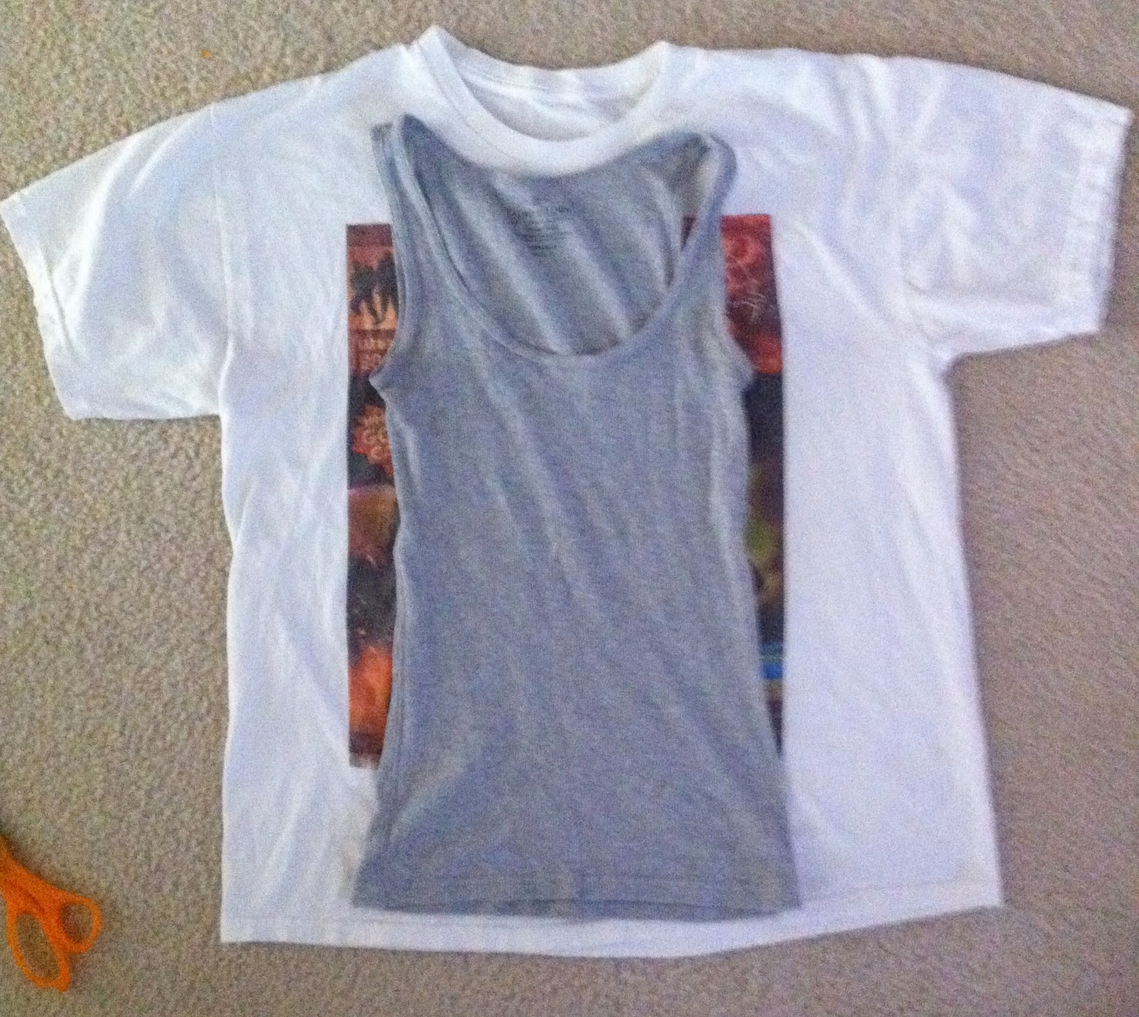 Sweet Bites of My Sweet Life Men's Tshirt into a Woman's Tank