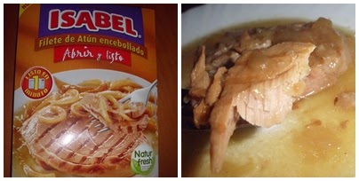Filete de Atún encebollado Abrir y Listo de Isabel