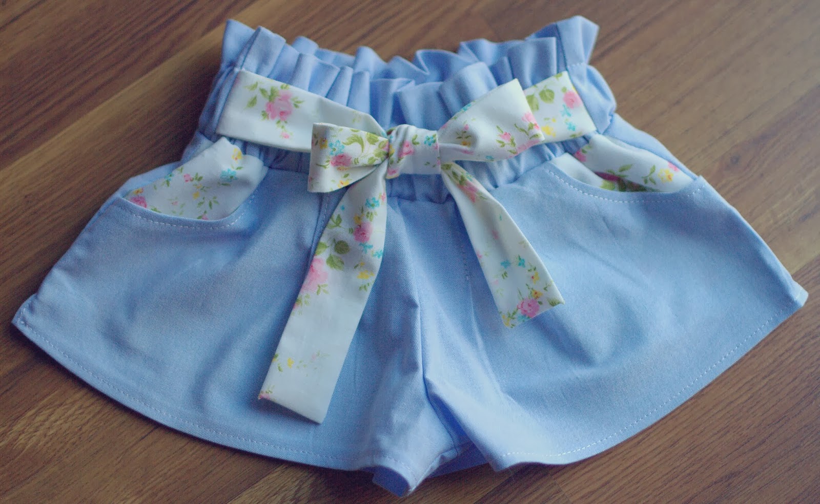 PiePie Designs DIY Baby Shorts My Little Plumcake Spring Line Shorts
