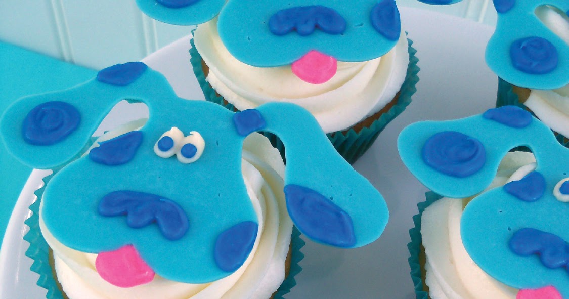 Bird On A Cake Blue's Clues Cupcake Toppers