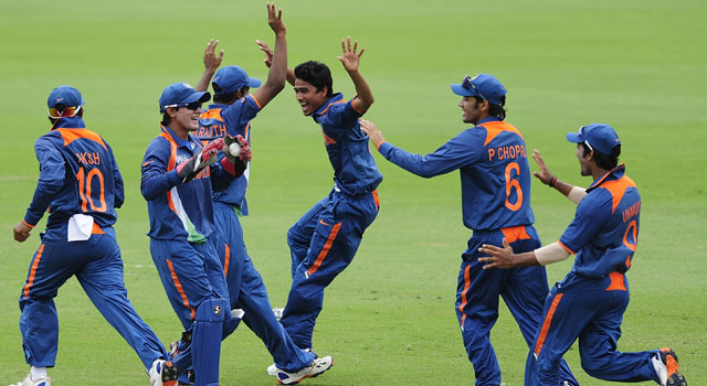Under-19 World Cup 2012 : India beat Australia by 6 wickets Under-19 World Cup 2012: India beat Australia by 6 wickets