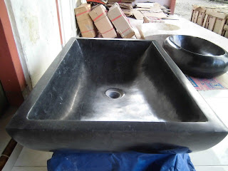 wastafel marmer