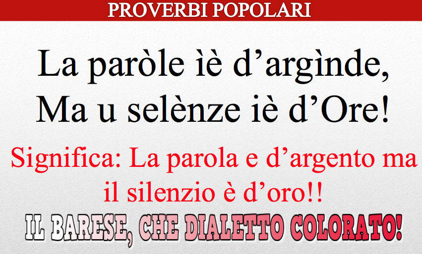 Il Barese Che Dialetto Colorato 14