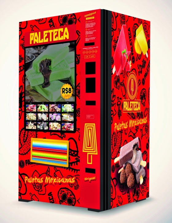 Paleteca cria vending machine de paleta